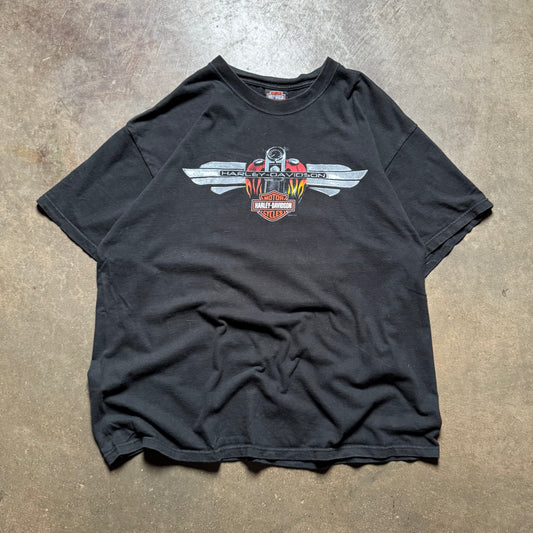 Vintage 2000's Harley Davidson Biker T-Shirt - XL