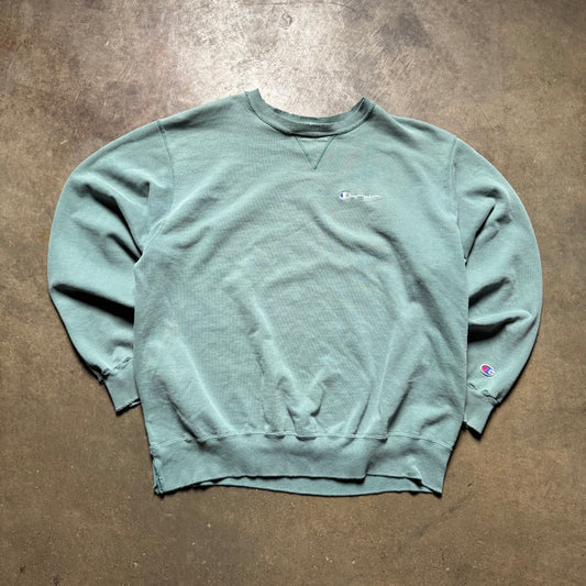 Vintage 90's Champion Faded Sweater - XL