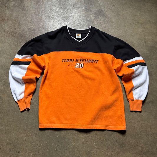 Vintage 90's Nascar Tony Stewart Sweater - L