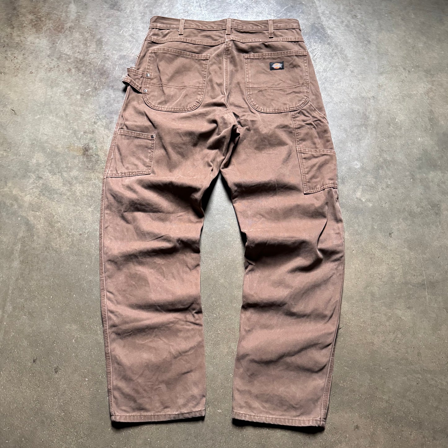 Vintage 90's Dickies Brown Carpenter Pants - 34x34
