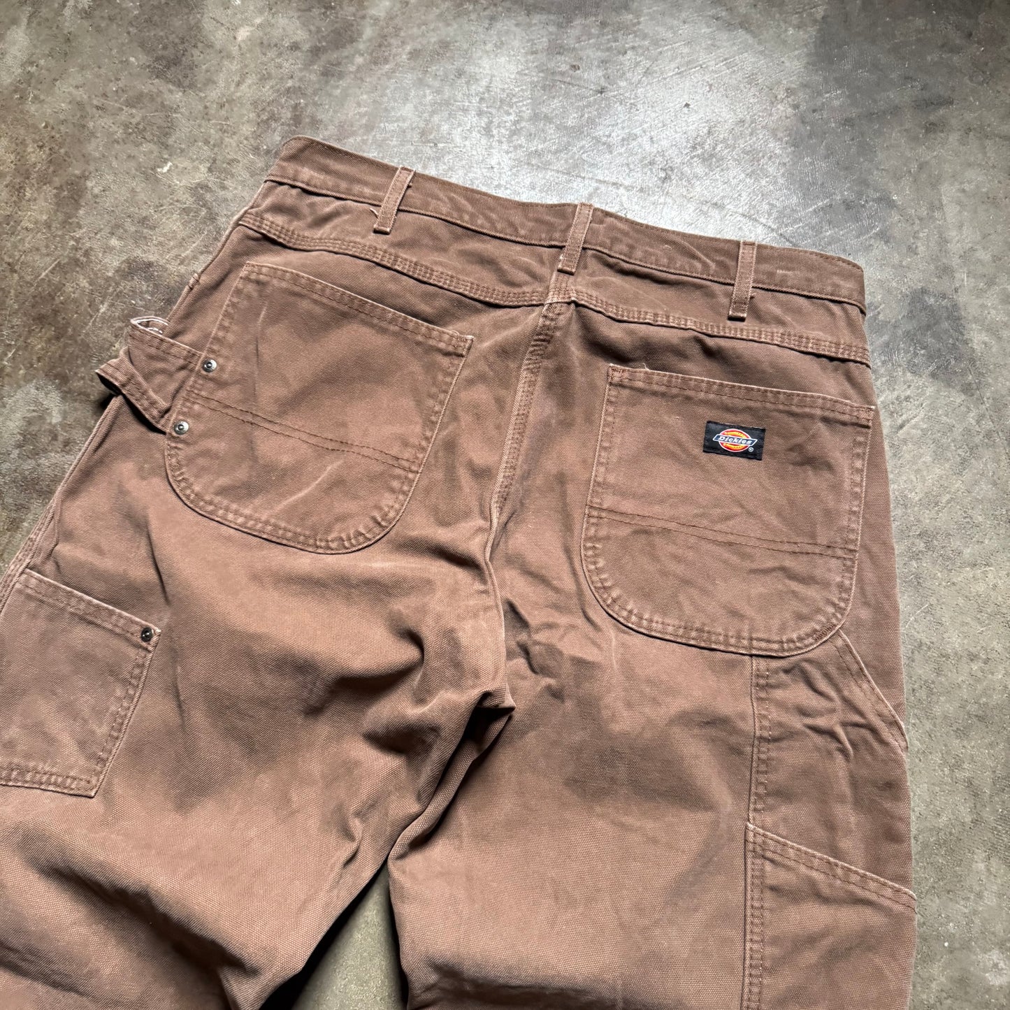 Vintage 90's Dickies Brown Carpenter Pants - 34x34
