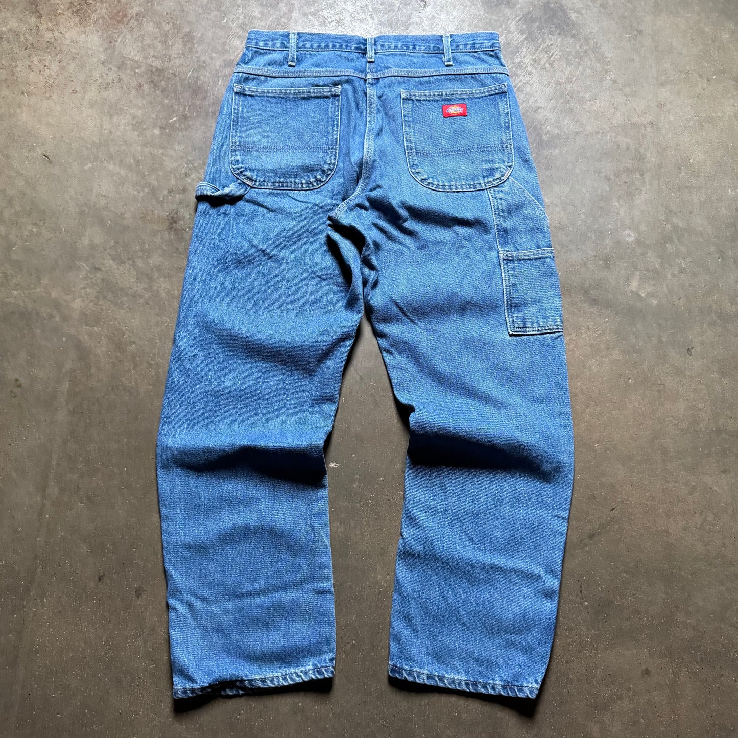 Vintage 90's Dickies Denim Carpenter Jeans - 34x32
