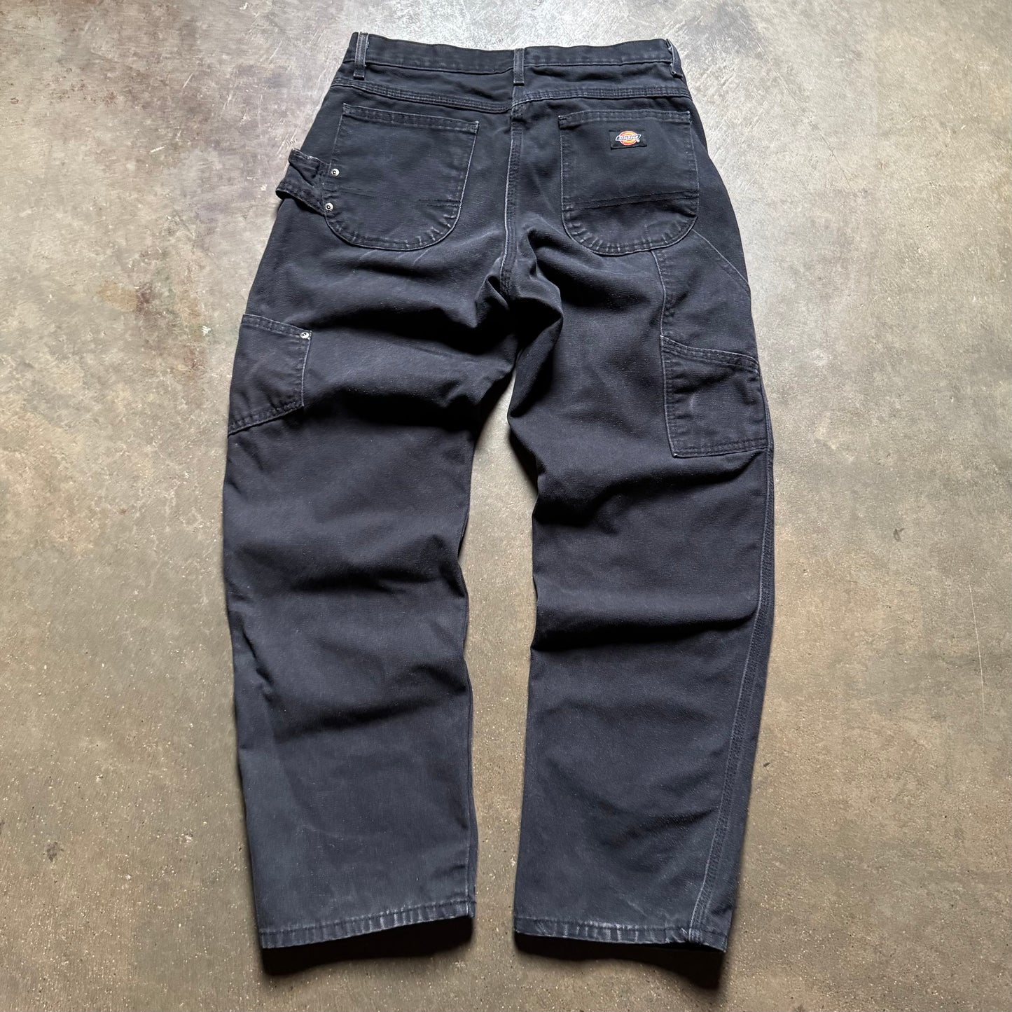 Vintage 90's Dickies Black Carpenter Pants - 30x30