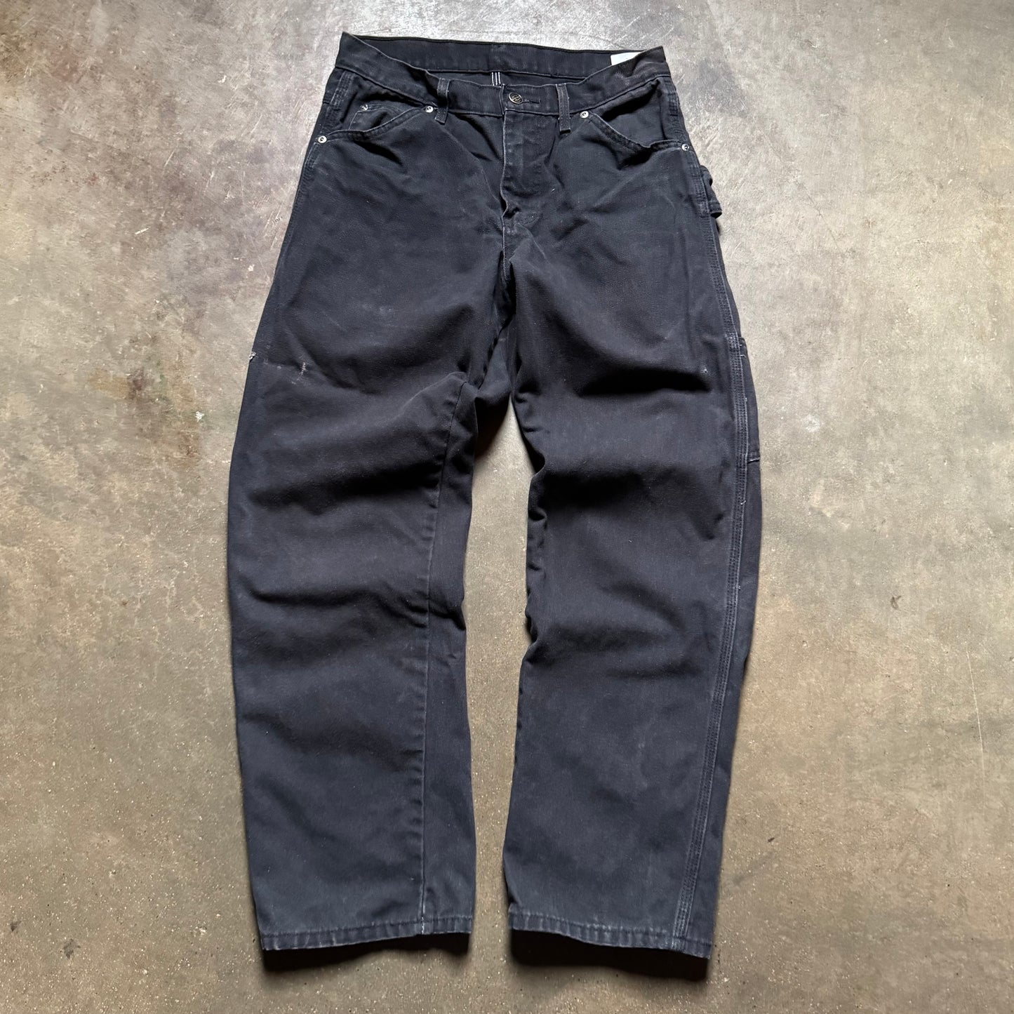 Vintage 90's Dickies Black Carpenter Pants - 30x30
